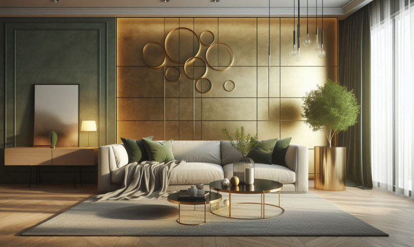 Modern Canadian living room renovation design