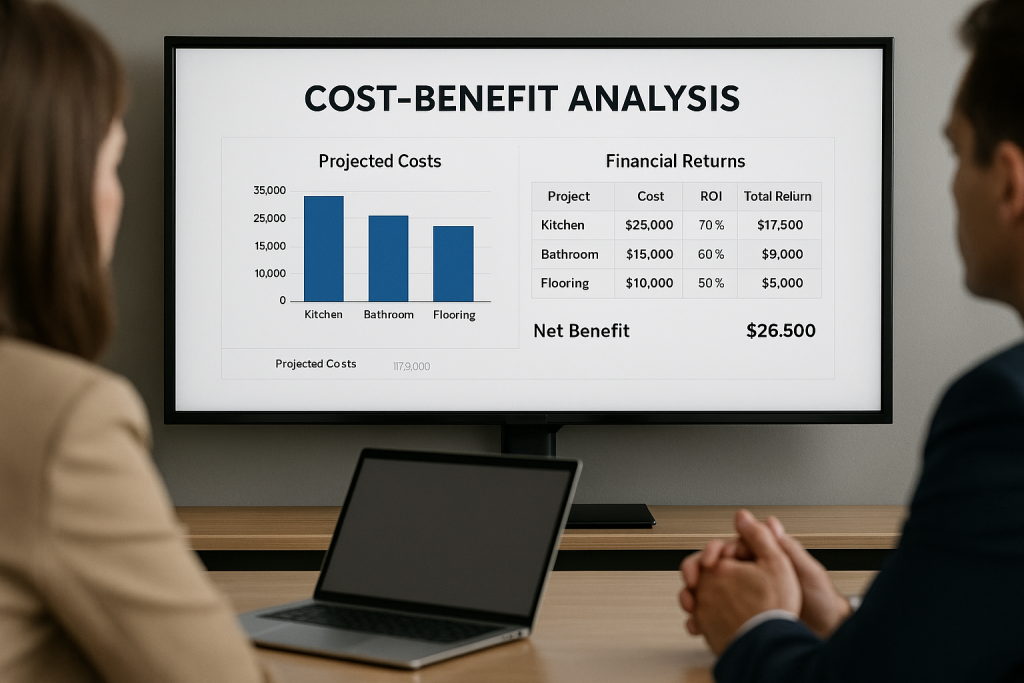 Home renovation ROI analysis